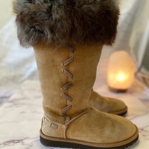 Ugg faux shearling boots